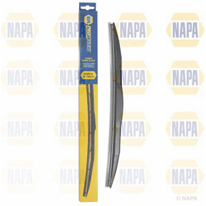 Genuine NAPA Hybrid Wiper Blade 16In/400Mm Fits Ford Fiesta - 1.4 - 01-08 Napa  - Dynamic Drive