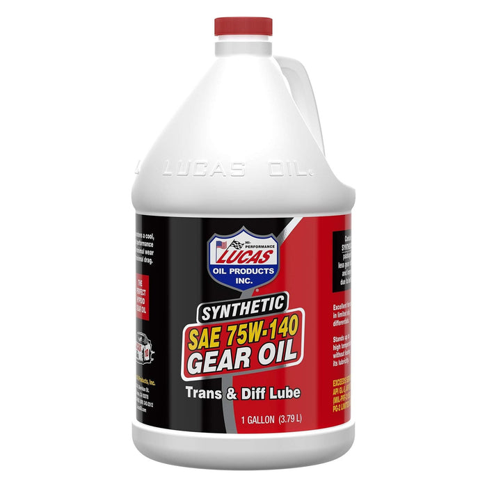 Lucas Oil 75W140 Gear Oil 3.79 Litres 10122