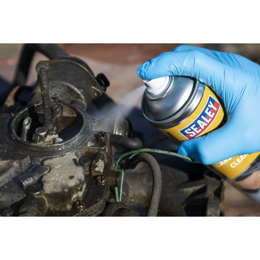 Sealey Throttle Body & Carburettor Cleaner 500ml SCS013S Sealey  - Dynamic Drive