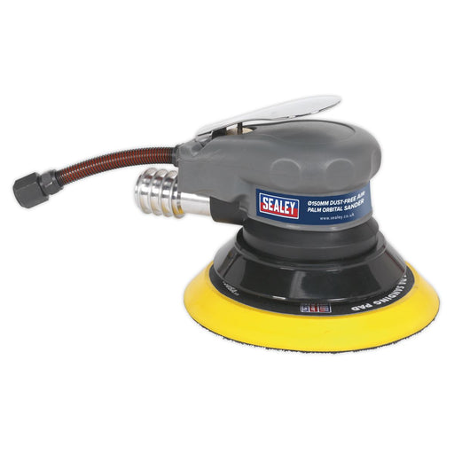 Sealey Air Palm Orbital Sander150mm Dust-Free SA09 Sealey  - Dynamic Drive