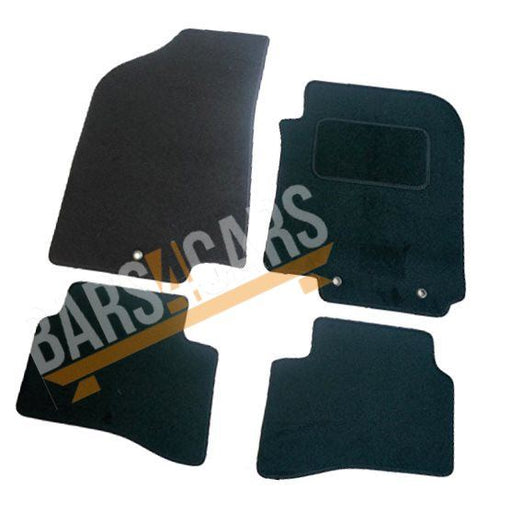 Fully Tailored Black Carpet Car Mats for Kia Rio 11> Set of 4 With 3 Clips UKB4C  - Dynamic Drive