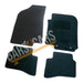 Fully Tailored Black Carpet Car Mats for Kia Rio 11> Set of 4 With 3 Clips UKB4C  - Dynamic Drive