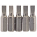 Draper Plain Slot Insert Bit, 4.5 mm, 1/4" Hex, 25mm Long (Pack of 5) 64008 Draper  - Dynamic Drive