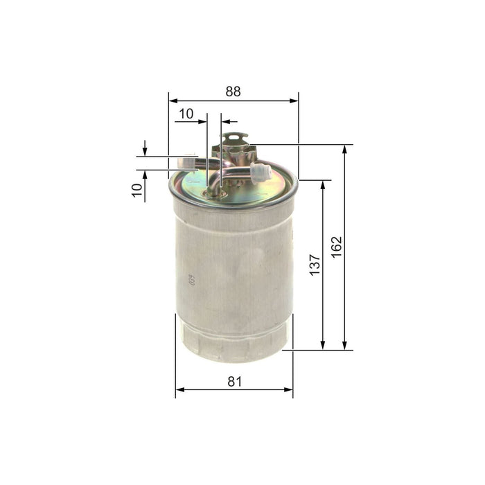 Genuine Bosch Car Fuel Filter N6429 fits Audi A6 TDi - 2.0 - 04-08 0450906429