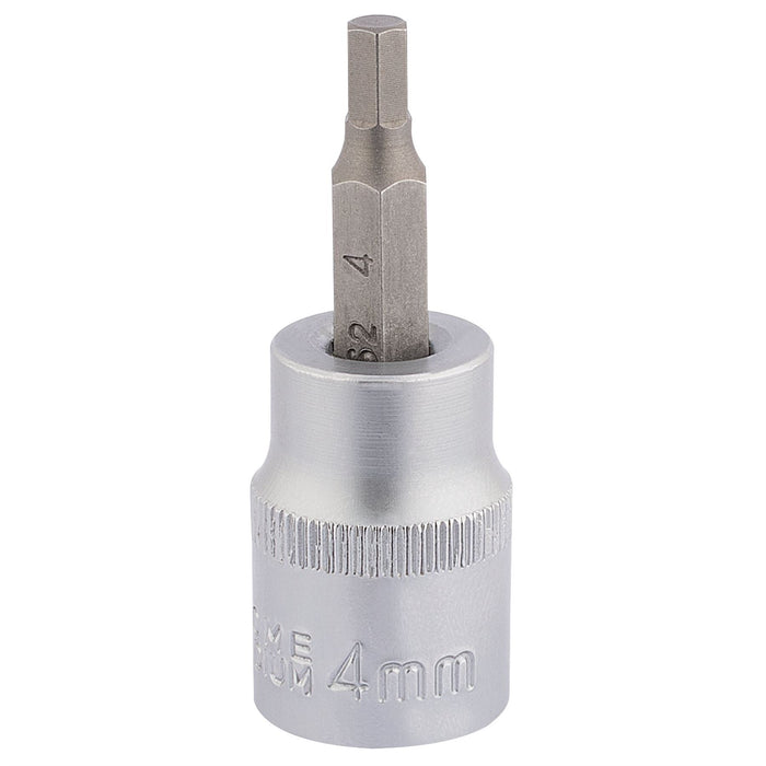 Draper Socket with Hexagonal Bit, 3/8" Sq. Dr., 4mm 16282 Draper  - Dynamic Drive