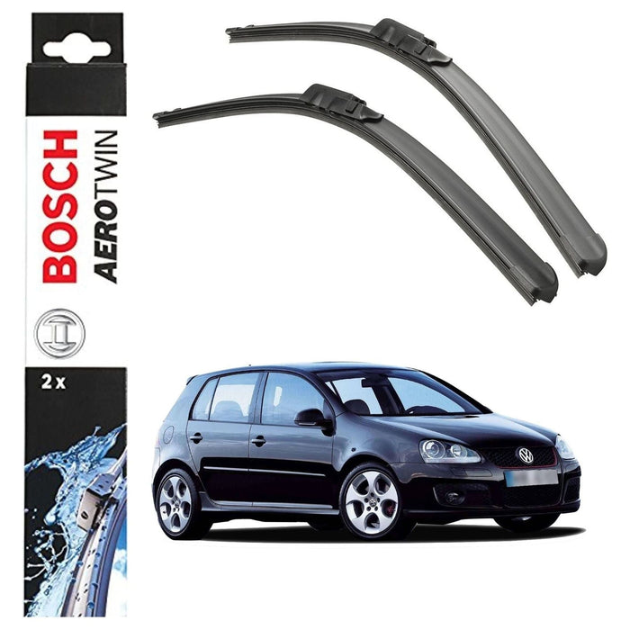 Bosch Aerotwin Front Wiper Blades Set VW Golf V 11.05-11.08 A980S