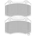 Genuine Borg & Beck Rear Brake Pads fits Chrysler 300C2 Pistons 0611 BBP2433 Borg & Beck  - Dynamic Drive