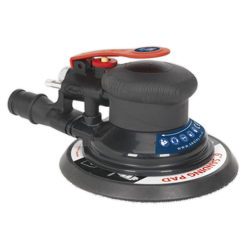 Sealey Air Palm Orbital Sander150mm Dust-Free SA801 Sealey  - Dynamic Drive