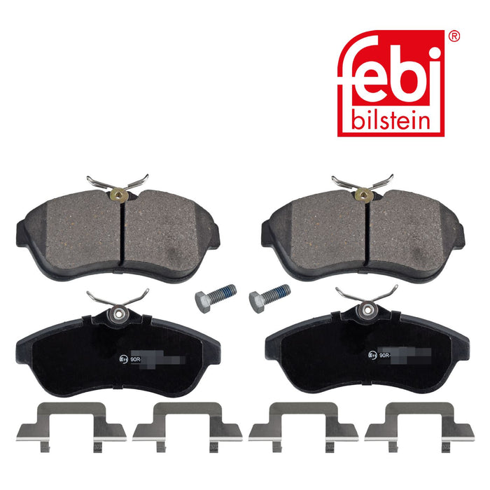 Genuine FEBI Front Brake Discs & Pads Set Vented for Citroen C3