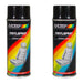 2x Motip Vinyl Spray Paint Black Car Vinyl Leather Interior Cleaner Spray 400ml Motip  - Dynamic Drive