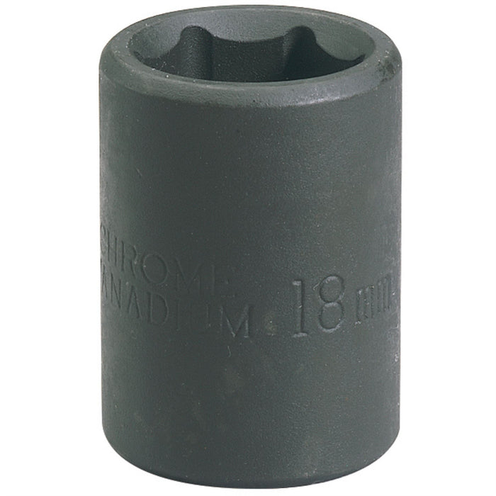 Draper Impact Socket, 1/2" Sq. Dr., 21mm 28511