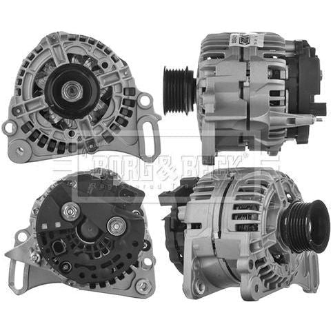 Genuine Borg & Beck Alternator fits VAG A2Fabia 1.4 0008 BBA2906