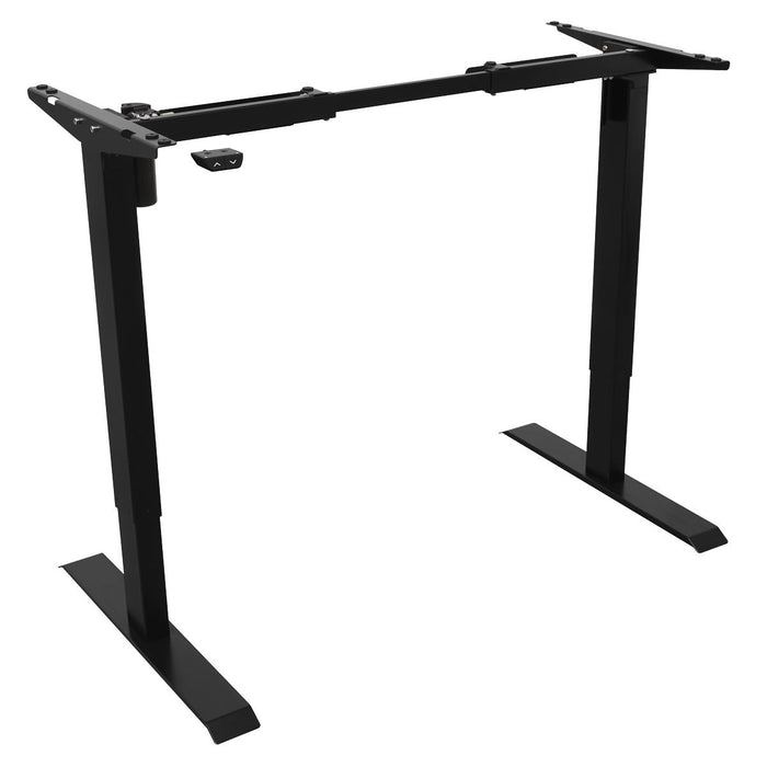 Dellonda Single Motor Adjustable Desk Frame - 70kg Capacity