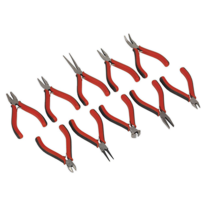 Sealey Mini Pliers Set 10pc AK8578 Sealey  - Dynamic Drive