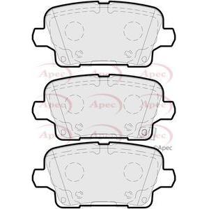 Apec Brake Pads Rear Fits Holden Commodore Estate 2.010/17 -;Opel Insig