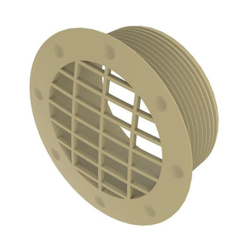 Whale Duct Fitting 65mm Fixed Vent Beige - Reliable Fixed Ventilation System Whale  - Dynamic Drive