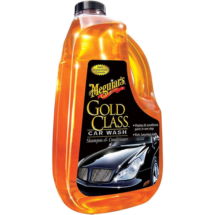 Meguiars Gold Class Car Wash Shampoo & Conditioner 1.89L Car Gloss G7164EU Meguiar's  - Dynamic Drive