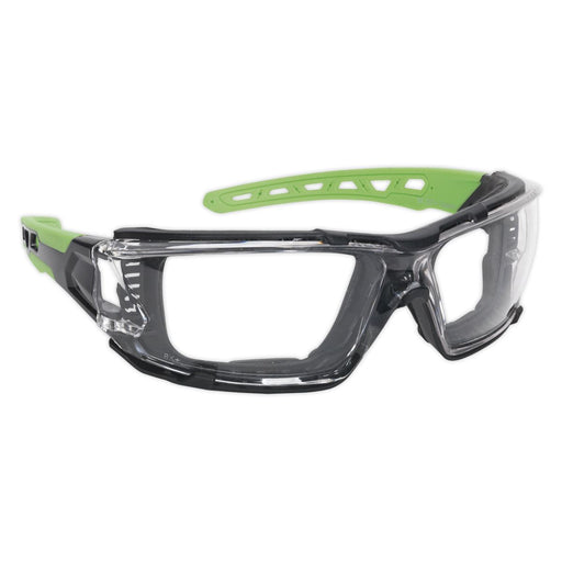 Sealey 2 in 1 Clear Eye Safety Wraparound Glasses Goggles Anti Scratch SSP68 Sealey  - Dynamic Drive