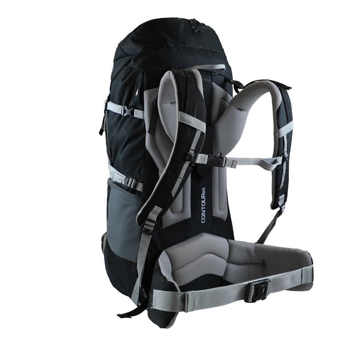 Vango Contour 65 Black Rucksack Backpack Vango  - Dynamic Drive