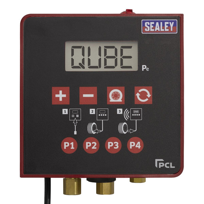 Sealey Qube Digital Tyre Inflator Professional with OPS & Nitrogen Purge SA390