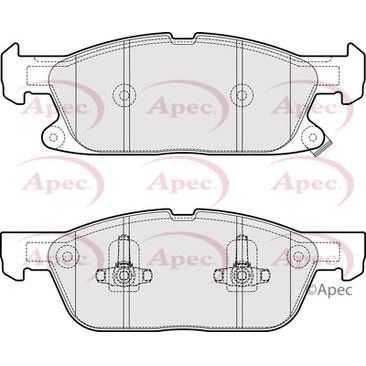 Apec Brake Pads Front Fits Ford Edge Galaxy S-Max