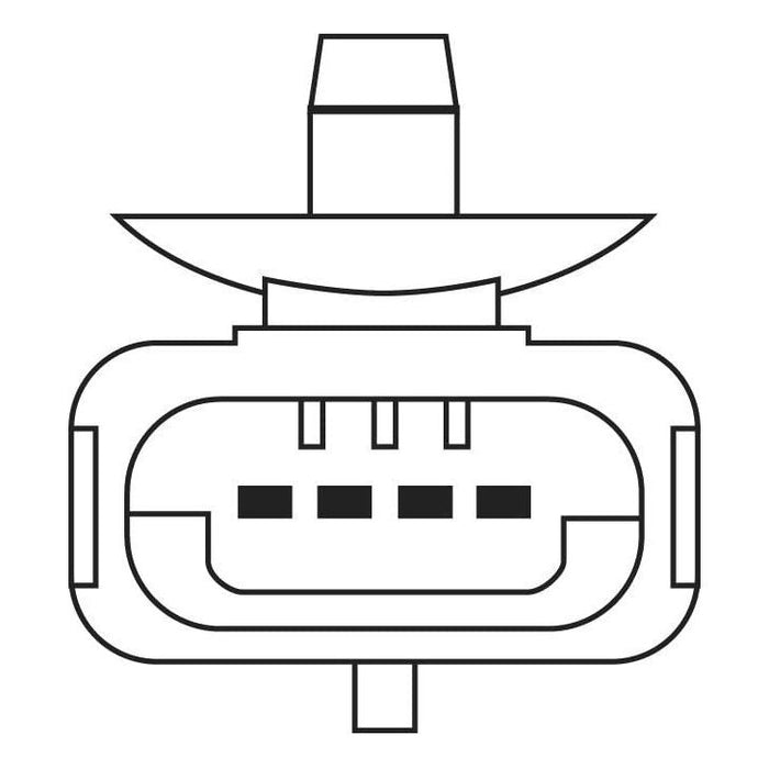 Genuine Bosch Lambda Sensor Ls6046 fits Renault Clio - 1.2 - 98-10 0258006046