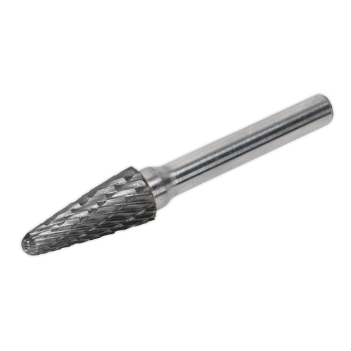 Sealey Tungsten Carbide Rotary Burr Conical Ball Nose 10mm SDB06 Sealey  - Dynamic Drive