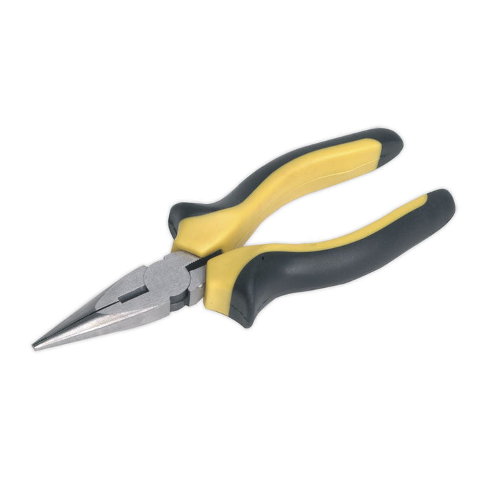 Sealey Long Nose Pliers Comfort Grip 150mm S0811