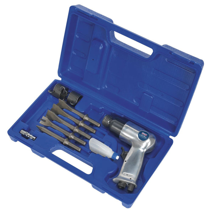 Sealey Air Hammer Kit with Chisels Medium Stroke SA12/S