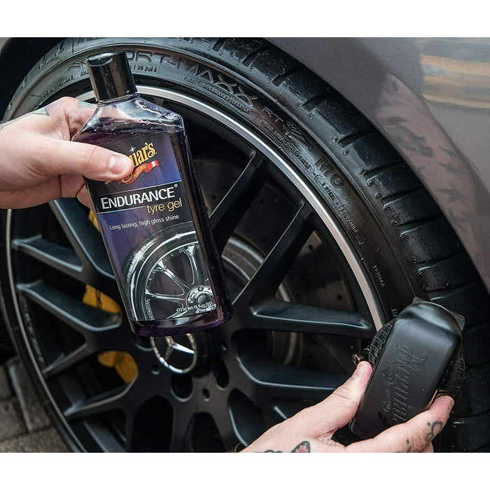 G7516EU Endurance High Gloss Tyre Gel 473ml Wet Look Shine Black By Meguiars Meguiar's  - Dynamic Drive