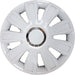 Set of 2 13" Inch White Wheel Trims / Hub Caps 13" Covers UKB4C  - Dynamic Drive