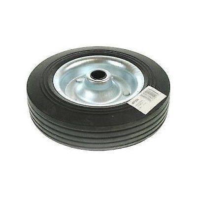 Maypole Caravan Trailer Spare Jockey Steel Wheel Solid Rubber Tyre 200mm