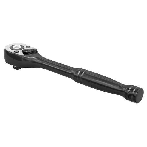 Sealey Ratchet Wrench 1/4"Sq Drive Premier Black AK7997 Sealey  - Dynamic Drive