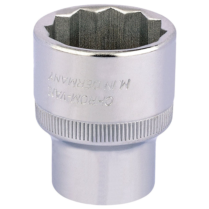 Draper Elora Whitworth Bi-Hexagon Socket, 1/2" Sq. Dr., 9/16" 24864