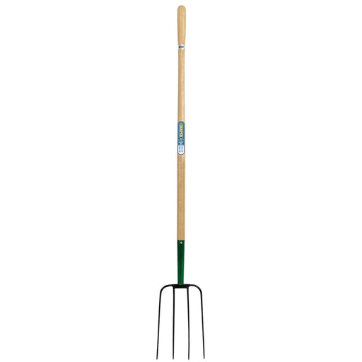 Draper 4 Prong Manure Fork with Wood Shaft 63579 Draper  - Dynamic Drive