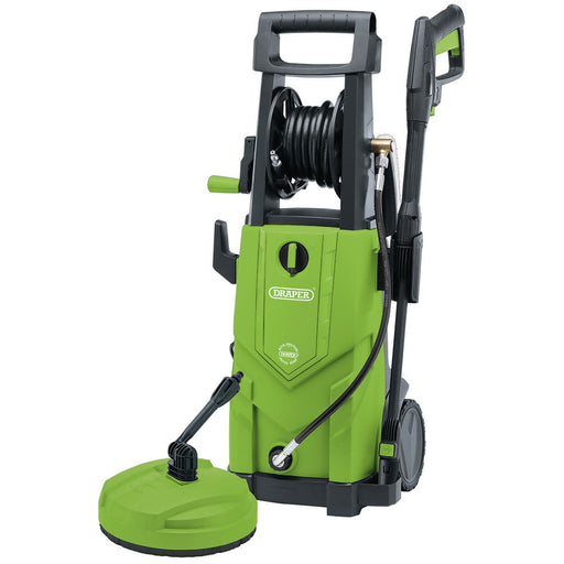 Draper 230V Pressure Washer, 2200W, 165Bar, Green 03095 Draper  - Dynamic Drive