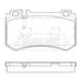 Genuine Borg & Beck Rear Brake Pads fits Mercedes CLS63 AMGC219 406 BBP2478 Borg & Beck  - Dynamic Drive