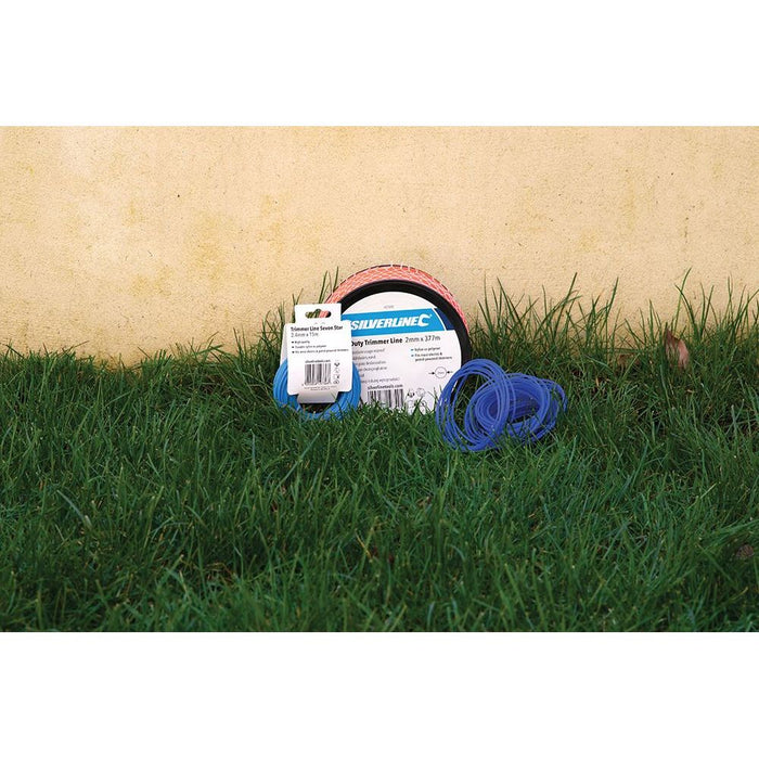 Silverline Trimmer Line Seven Star 2.4mm x 15m