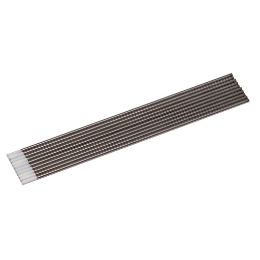 Draper Zirconiated Tungsten Electrodes, 2.4 x 150mm (Pack of 10) 15933 Draper  - Dynamic Drive