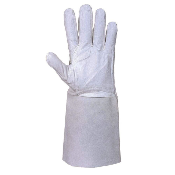 Portwest Premium Tig Welding Gauntlets - Grey - Large