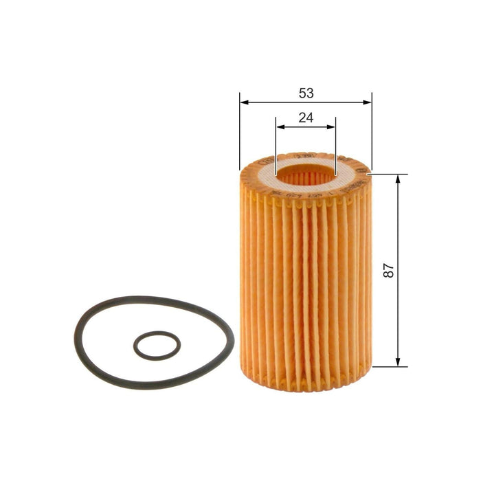 Genuine Bosch Car Oil Filter P9184 fits Renault Clio - 1.2 - 00-13 1457429184