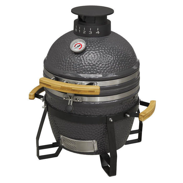 Dellonda Deluxe 16"(40cm) Ceramic Kamado Style BBQ DG158 Dellonda  - Dynamic Drive