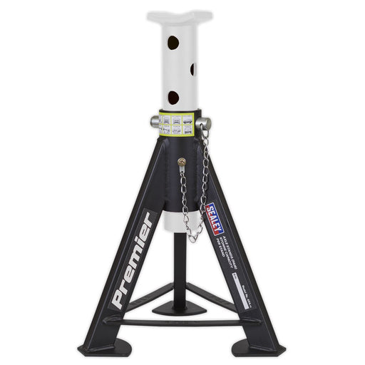 Sealey AXLe Stands (Pair) 6 Tonne Capacity per Stand White AS6 Sealey  - Dynamic Drive