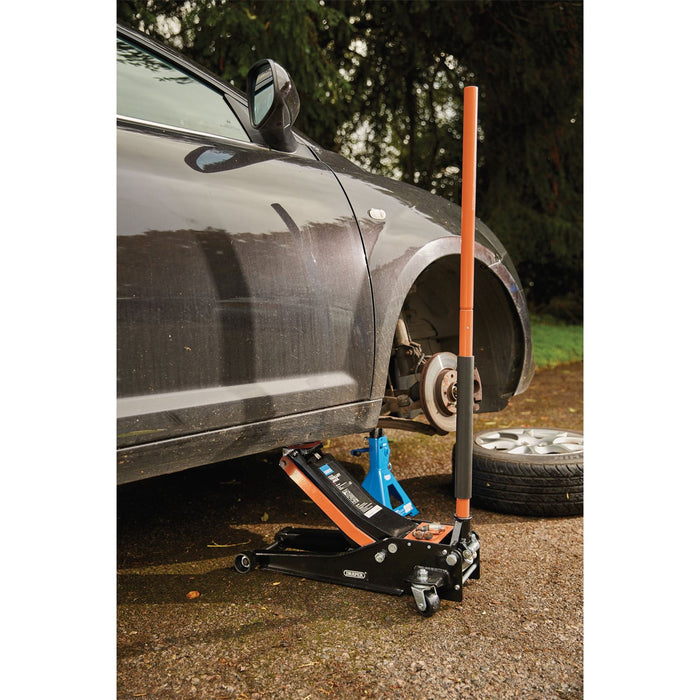 Draper Trolley Jack, 3 Tonne, Orange 28494