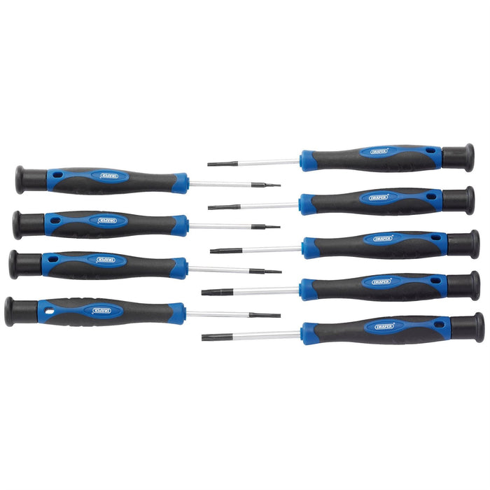 Draper TX-STAR Precision Screwdriver Set (9 Piece) 28117 Draper  - Dynamic Drive