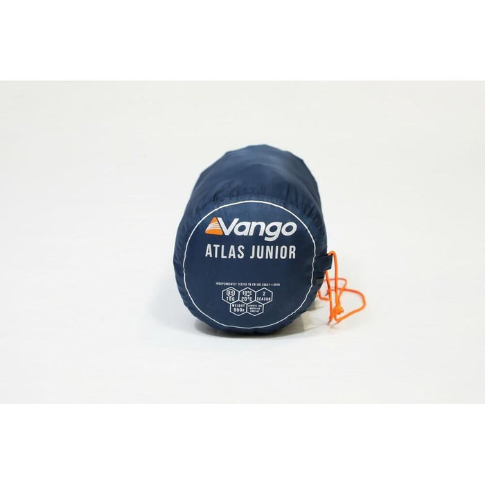 Vango Atlas Junior Junior Ink Blue Sleeping Bag Junior Vango  - Dynamic Drive