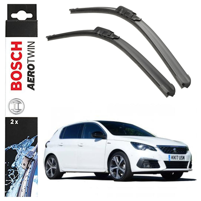 Bosch Aerotwin Front Wiper Blades Set Peugeot 308 I 308 I [T7] A120S