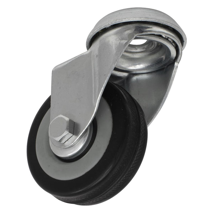 Sealey Castor Wheel Bolt Hole Swivel50mm SCW150SB