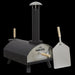 Dellonda Portable Wood-Fired 14" Pizza Oven and Smoking Oven Black/Stainless Steel Dellonda  - Dynamic Drive