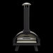 Dellonda Portable Wood-Fired 14" Pizza Oven and Smoking Oven Black/Stainless Steel Dellonda  - Dynamic Drive